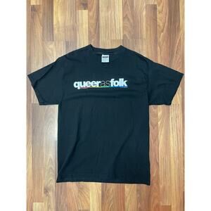 Vintage 2001 Queer as Folk Shirt L